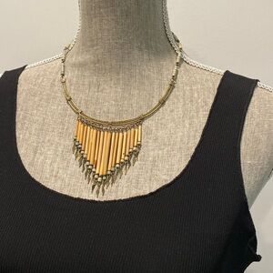 Bronze Southwestern Statement Necklace